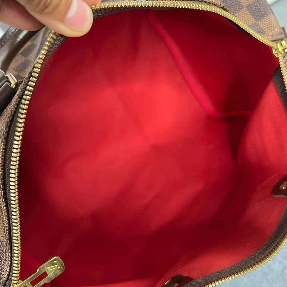 🌵Authentic Louis Vuitton Speedy 35 Bandouliere Damier Ebene🌵 - Picture 16 of 17